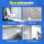 Bell+howell Scrubtastic Max Spin Scrubber Electric Shower - Gray/white. Fixed Price $30.85.
