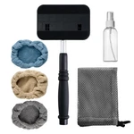 Polyte Pivoting Windshield Glass Cleaning Tool Rectangle, Multicolor. Fixed Price $21.31.