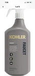 Kohler Premium Kitchen And Bathroom Cleaner Streak Free Shine 28 Fl Oz. Fixed Price $26.00.