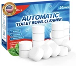Toilet Bowl Tablets 20 Pack, Automatic Cleaners With Bleach, Slow-releas. Fixed Price $30.59.