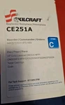 Lot Of 4 Skilcraft Laser Cartridge CE251A Cyan Blue. Unused. Old Toner.. Fixed Price $40.00.