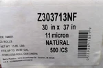 30 X 37 Gallon 11 Microns Can Liner 25 Bag Roll 20 = 500 Count. Fixed Price $29.50.