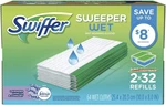 Swiffer Sweeper Wet Pad Refills Open Window Fresh Scent 60 Count. Fixed Price $25.95.