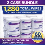 Diversey Oxivir Tb Disinfecting Wipes 1280 Canisters Case 5627427. Fixed Price $599.88.