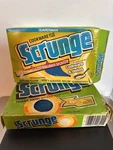 2 Vintage Scrunge Scrubbing Scrubber Scouring Cleaning Cookware Sponge Pk Nos. Fixed Price $15.00.