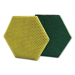 Scotch-brite 96HEX 5.75" Dual Purpose Scour Pad Grn/yel (15/CARTON) New. Fixed Price $18.52.