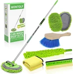 62'' Car Wash Brush With Long Handle Chenille Microfiber Mop Mitt. Fixed Price $42.85.