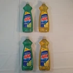 4 Pack Ajax Dish Soap Lime Vinegar, Lemon, 15.2 Oz Each Degreasing Power. Fixed Price $22.44.
