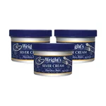 Wright's Silver Cleaner And Polish Cream - 8 Oz 3 Pack. Fixed Price $33.99.