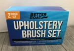 Better Boat Scrub Brush Set Upholstery Cleaning + Horsehair Detailing. Fixed Price $14.99.