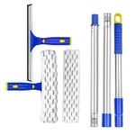 Ittar Rotatable Window Cleaning Kit, Glass Cleaner 7 Piece Set, 1 Of Pole. Fixed Price $36.99.
