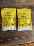 Aqua Chempacs Neutral Floor Cleaner Product 8 Concentrated Liquid 2 Count. Fixed Price $21.00.