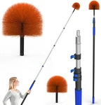 Skgpole 26FT Reach Cobweb Duster, Outdoor Spider Cleaner Brush With 5-20F.... Fixed Price $67.70.
