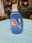 Vtg 1997 (full Bottle) Final Touch Fabric Softener 64 Oz Laundry Movie Prop Nos. Fixed Price $12.00.