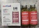 Method Pink Grapefruit Scent Concentrated All Purpose Cleaner Refill Liquid 1 Oz. Fixed Price $14.99.