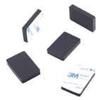 1" X 1-1/2" 3/16" Silicone Rubber Vibration Pads 3M Adhesive Shop Grade. Fixed Price $35.00.