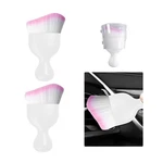 Ziciner 2 Car Detailing Brush, Curved Soft Pcs, White/white/pink. Fixed Price $10.52.