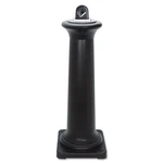 Rubbermaid Commercial 9W300BLA Groundskeeper Tuscan Receptacle - Blk New. Fixed Price $198.00.