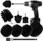 Drill Brush Attachment Set, 7 Pack 1/4IN Power Scrubber + Extend Long Rod,. Fixed Price $26.99.