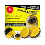 Nylon Drill Brush Attachment Set For Bathroom Cleaning - Power ... Fast Usa Ship. Fixed Price $49.03.