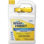 Spray & Forget 1 Gal. Ready-to-use House Deck Outdoor Cleaner SFDRTUG04. Fixed Price $21.54.