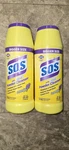 Sos Cleanser Powder With Power Of Clorox Bleach -lavender Scent- 2 Large Btls. Fixed Price $14.00.