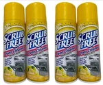 4 Packs Scrub Free Professional Oven Cleaner Lemon Heavy Duty 12 Oz. Fixed Price $24.99.