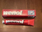 Wenol Red Metal Polish 3.4OZ Made In Germany Almost Full. Fixed Price $12.00.