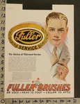 1924 Decor Fuller Brush Cleaning Tool Men's Fashion Housewife Ad SO84. Fixed Price $21.95.