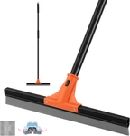Floor Squeegee Heavy Duty, 17 Inch Rubber Blade, 60 Long Aluminum Handle,. Fixed Price $19.64.