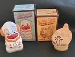 Coty Sweet Earth Purr-fume Kitty Cat And Fragrant Clown Air Freshener 4"-5" Nos. Fixed Price $16.95.