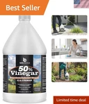 50% Pure Concentrated Vinegar 12.5X Stronger Indoor And Outdoor Cleaner 1.... Fixed Price $46.66.
