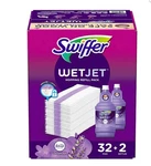 Swiffer Wetjet Mopping Pack 32 Pads And Refills, Lavender. Fixed Price $29.99.
