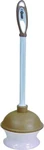Quickie 360MB Plastic Toilet Plunger And Caddy With Microban, 16". Fixed Price $23.90.