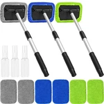 Beieverluck 15 Pieces Windshield Cleaner Tool, Inside Car Window Black. Fixed Price $23.12.