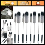 Wire Bottle Cleaning Brush Set - Small & Large, Flexible Long Handle For Narrow. Fixed Price $55.99.