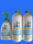 Babyganics Foaming Dish & Bottle Soap Fragrance Free With 2X Refills Pack Of 3. Fixed Price $24.99.