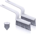Grout Cleaner V Shape, Stiff Cleaning Brushes For Tile Floor, Handhe. Fixed Price $10.03.