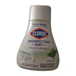 Clorox Disinfecting Mist Multi Surface Spray 10OZ. Refill Eucalyptus Peppermint. Fixed Price $9.99.