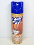 Vtg Full Cabinet Magic 17OZ Aerosol Cleaner Spray Removes Grease Food Stains Nos. Fixed Price $39.97.