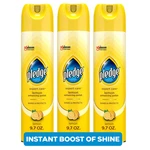 Pledge Furniture Enhancing Polish Spray, Lemon, 3CT., 29 Oz.. Fixed Price $23.89.