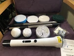 Mebotem Electric Spin Scrubber Cordless 7 Brush Heads, 3 Adjustable Speed. Fixed Price $29.99.