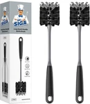 Mr.siga Long Handle Brush, Flexible Scrub For Water Bottles, Glassw. Fixed Price $21.89.