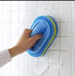 Thick Durable Kitchen Cleaning Sponge With Handle, Perfect For Tile & Glass. Fixed Price $13.99.