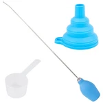 Amviner Diatomaceous Earth Powder Duster, Garden Bulb Applicator, Blue. Fixed Price $17.80.