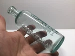 Antique Aqua Johnson American Anodyne Liniment Medicine Bottle.. Fixed Price $17.00.