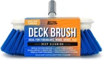 Medium Boat Deck Brush, Heavy-duty Marine Head, 8" Bristle With Bumper, 3/. Fixed Price $46.99.