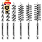 Aoklit 6PIECES Wire Drill Bore Cleaning Brushes Set,with 1/4 Inch Hex.... Fixed Price $15.98.