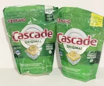 2 Cascade Original Lemon Scent Actionpacs Dishwasher Detergent Pods With Dawn 56. Fixed Price $29.99.