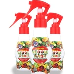 Natural Veggie Wash Fruit And Vegetable With Pump Sprayer 2.5 Fl. Oz 3 Pack. Fixed Price $15.99.